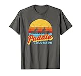 Photo Gallery vintage paddle colorado canoa retro sun rafting camicia maglietta Photo Gallery vintage paddle colorado canoa retro sun rafting camicia maglietta