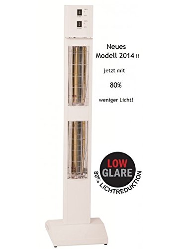 Preisvergleich Produktbild Infrarotstrahler Burda Smart Tower, 3000 Watt, IP20 (nicht wassergeschützt) - weiß