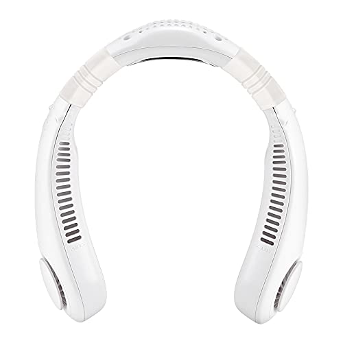 ウィキャン SUNRISE 首かけ式扇風機 クーレイファン 冷却プレート付 SRK901 白