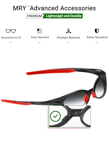 Image of Mryok Replacement Earsocks Nosepieces Kits for Oakley Eye Jacket Redux OO9438 Sunglasses - Opt