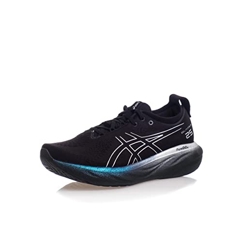 Asics Gel Nimbus 25 Platinum Zapatilla Deportiva Running Per Uomo Nere 40 Eu - 2