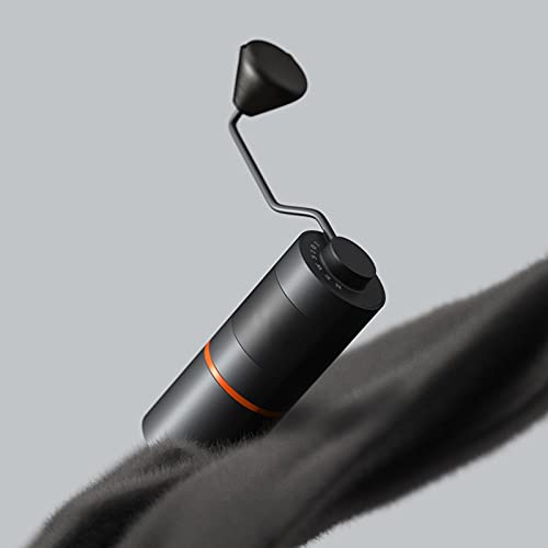 DXDUI Mini Hand Kaffeemühle Edelstahl Tragbare Espresso-Bohnenschleifer Mit Edelstahl-Ventilkern Und Langem Griff Für… – Bild 5