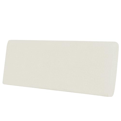 Image of Easy-Going Stretch 1 Piece Oversized Couch Cushion Cover for Sofa | X-Large Sofa Cushion Furniture Protector Sofa Seat sofa slipcover Washable sofa cover soft with Elastic Bottom Cream