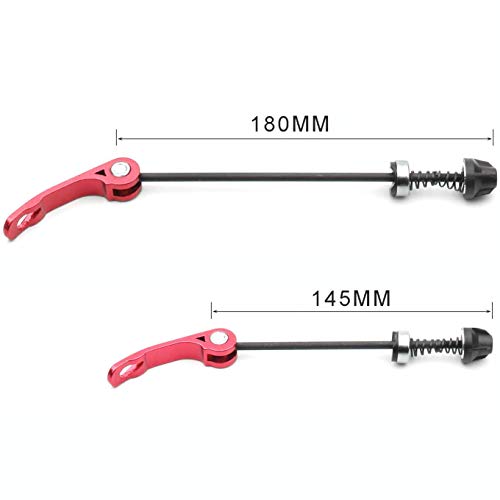 image for New DEERU Road Mountain Bicycle MTB Wheel Hub Front and Rear Skewers Q