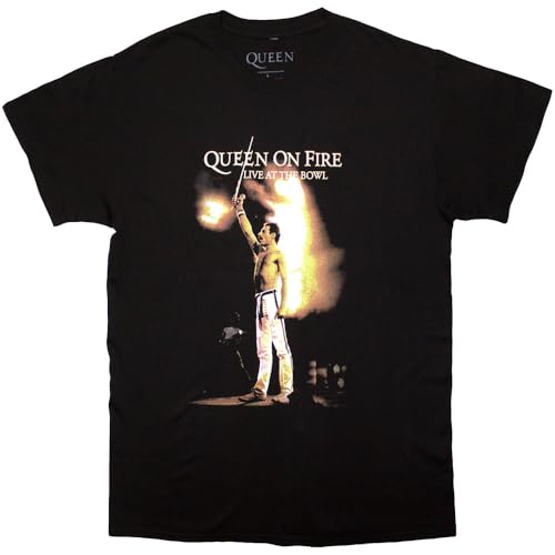 Queen Live At The Bowl T Shirt Size L