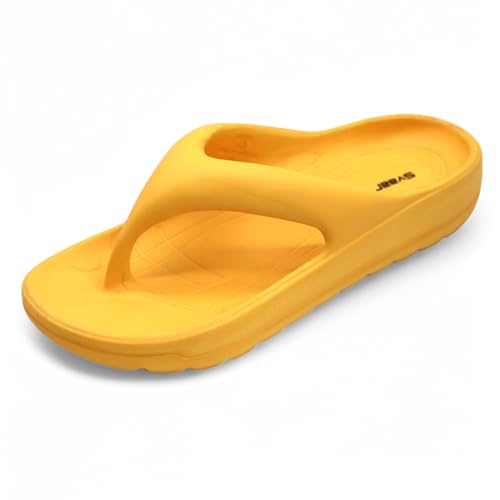 Image of SVAAR Soft EVA Slippers for Men | Stylish Anti-Skid Flip-Flops with Arch Support & Bouncy Sole | Lightweight Indoor Outdoor Comfort