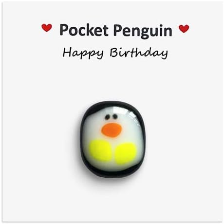 A Little Pocket Penguin Hug Mini Animal Pocket Hug Penguin Cute Pocket Penguin Hug Animal Decoration Gift for Her Special Encourage Birthday