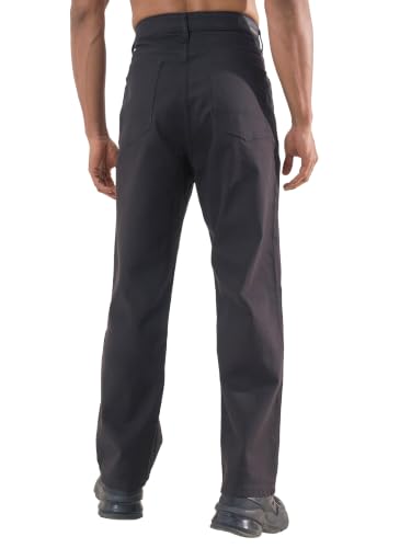 Image of Highlander Men Men's Straight Relaxed Fit Jeans | Stretchable | Everyday Comfort & Style| Jeans for Man|Premium Cotton Blend