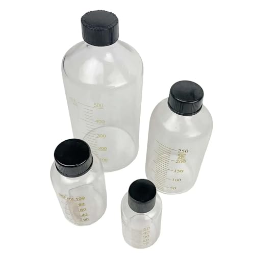 Bouteille réactif en verre borosilicaté évitant la contamination