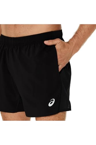 Asics Para Hombre. 2011D214 Short Core 5In1 Negro (Xl), Deportivo, SintéTico, Multideporte - 4