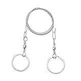 Sierra de alambre de acero - herramienta de corte de bolsillo, sierra de cadena de supervivencia | Cortador de árbol de emergencia, cortador de madera al aire libre, motosierra manual compacta, trabaj