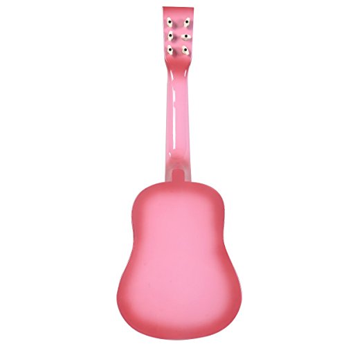 Pink Guitar For Kids 25" Acoustic Beginners W/Accessories #TOP2
