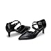 Imagen de Plilima Zapatos Tacón Alto Mujer Stiletto Correa en el Tobillo Correas Cruzadas y Puntera Cerrada Zapatos de Salón Clásicos Bodas y Fiestas