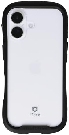 （00:30時点） 【Amazon.co.jp限定】iFace Reflection iPhone 17 ケース クリア 強化ガラス (ブラック)【エコPKG】【 iphone17 ケース アイフォン17 カバー スマホケース 透明 耐衝撃 ストラップホール付き クリアケース 】