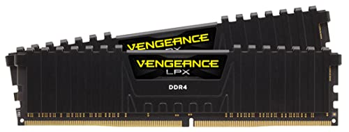 Corsair CMK16GX4M2Z3600C18 Vengeance LPX 16GB (2x8GB) DDR4 3600MHz C18 XMP 2.0 High Performance Desktop Arbeitsspeicher Kit Schwarz