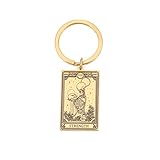 Materiale robusto: realizzato in acciaio inossidabile, robusto e durevole, superficie liscia artigianale, antigraffio, da usare a proprio agio senza preoccupazioni. I modelli di carte dei tarocchi trasparenti possono essere utilizzati come amuleti!
