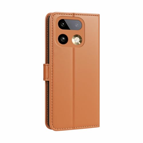 Image of AIBEX Shock Proof Flip Compatible for Realme 16 Pro Plus 5G Flip Cover Leather Finish | Inside TPU with Card Pockets | Wallet Stand | Complete Protection Flip Case
