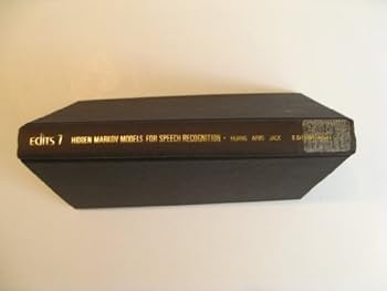 Hardcover Hidden Markov Models for Speech Recognition (Edinburgh Information Technology Series, 7) Book