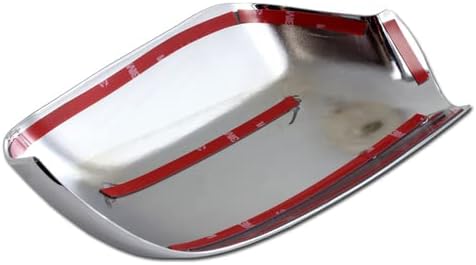 Chrome ABS Plastic 2 Pieces Side Mirror Cover Cap Kit Compatible with 2003-2007 Mazda 6, 2004 2005 2006