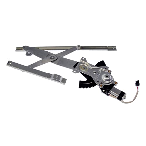 Image of TRQ Front Right Power Window Regulator & Motor Assembly Passenger Side Compatible with 1995-2005 Chevrolet Cavalier 1995-2003 Pontiac Sunfire GM1351116