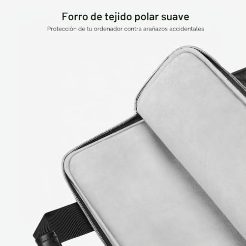Bolsa portátil vertical acolchada contra golpes y arañazos cotidianos 6