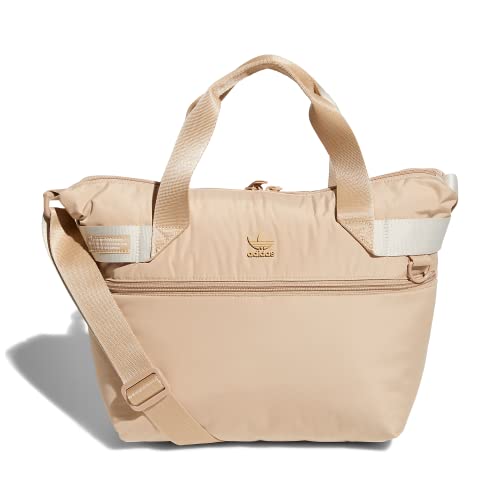 adidas Originals Sacola Puffer Shopper, Bege mágico, One Size, Sacola Puffer Shopper