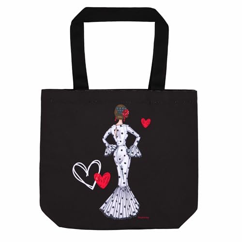 IllustrArte Bolso de tela. Flamenca Maria