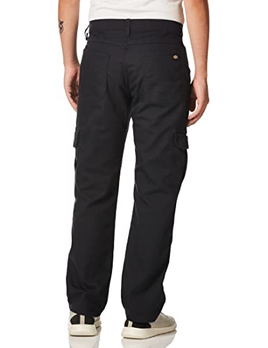Dickies Mens Tough Max Duck Cargo Work Utility Pants, Stonewashed Black, 36W x 34L US - image 2