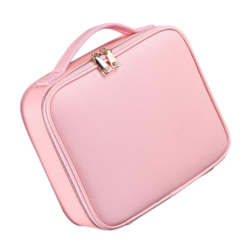 Trousse maquillage étanche grand format pour éviter les flacons renversés
