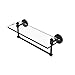Allied Brass SB-1TB/16-ABZ Glass Shelf with Towel Bar, 16-Inch x 5-Inch