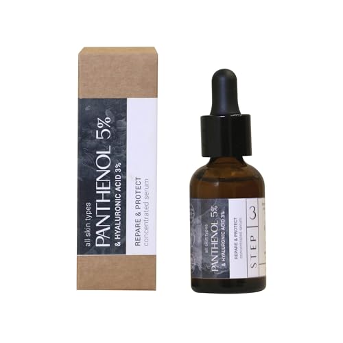 Siero Pantenolo 5% + Acido Ialuronico 3% - Siero Concentrato Con Ingredienti Naturali Al 100% - 30Ml - Cosmonatura