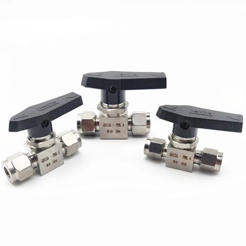 Vanne d'instrumentation inox haut de gamme à double virole hexagonale - 2