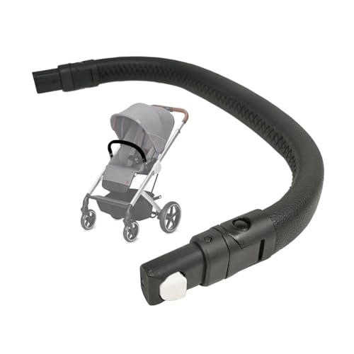 Stroller Accessories Each for Cybex Balios S Lux Buggy Seat Wrench Front Or Back Wheel Bumper Bar Baby Replace Part(Black Leather)