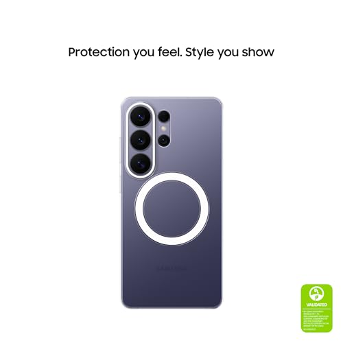Image of Samsung Galaxy S26 Ultra Clear Magnet Phone Case, Original Design, Anti-Fingerprint, Slim Profile, Transparent