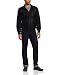 Calvin Klein Men's Faux Leather Bomber Coat