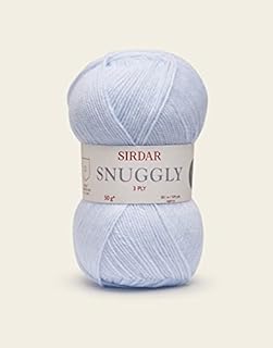 Sirdar Snuggly 3 Ply, Pastel Blue (321), 50g