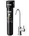 Price comparison product image Waterdrop 15UB-UF 0.01 m Ultra Filtration Under Sink Water Filter System for Baçtria Reduction, Reduces Lead, Chlorine, Bad Taste & Odor, 16K Gallons, with Dedicated Brushed Nickel Faucet, USA Tech
