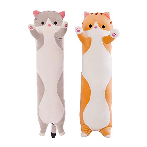 Amazon.co.jp: 猫抱き枕 添寝枕 かわいい 可愛い ぬいぐるみ ねこ 動物