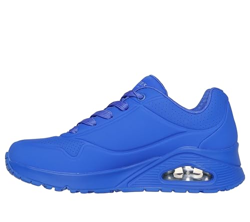 Skechers Uno - Stand on Air para Mujer, Azul Real, 26.0 cm