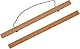 ZORR 1er Set Magnetisch Posterschiene, Bilderrahmen aus Teak für Wandbilder, Photos, Posterleiste Holzrahmen Bilderleiste Klemmleiste (60CM)