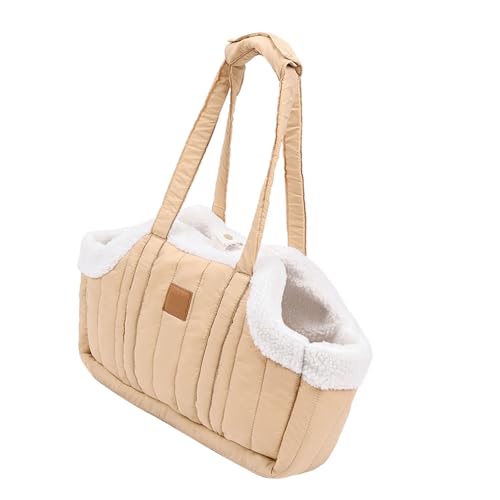 Sac de transport pour chat grande capacité en textile doux