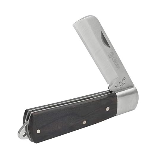 Linsen-outdoor Black Handle Pruning Knife,Grafting Knife, Stainless Steel Garden Budding Knife, Folding Pocket Knife for Grafting Multi Cutting Tool, Weed Bushes Branches Mushroom Diggig Knife