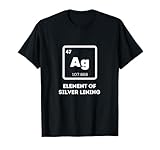 Ag! The Element of Silver Lining Science Humor T-Shirt