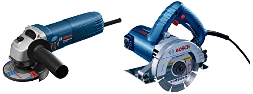 Bosch GWS 600 Professional Angle Grinder (Blue) & GDC 121 Marble Cutter 5 Inch GDC 121 Combo