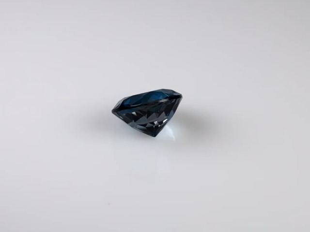 6,32 Carats Topaze Bleue Du Brésil - Coupe Ronde - Clarté VVS1