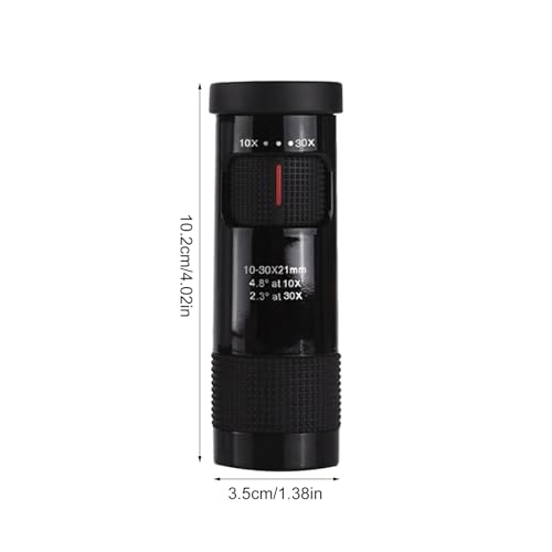 Monoculaire de poche zoom 10-30x pour observer la nature nette