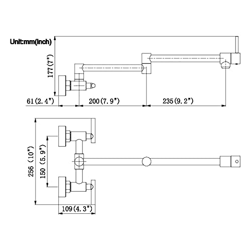 Robinet de cuisine à bras pivotant pliable pour simplifier vos recettes - 7