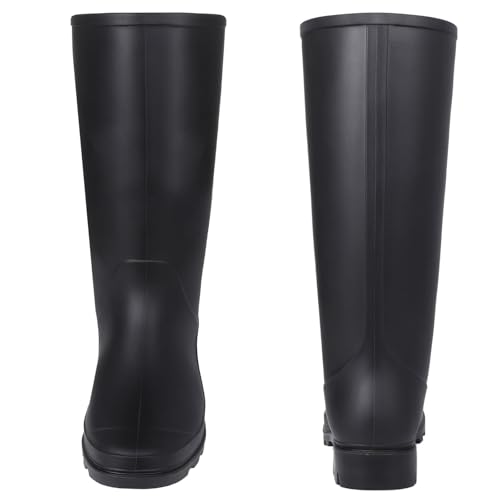 Image of Asgard Women's Tall Rain Boots Waterproof Knee High Rainboots Rubber Garden Boots