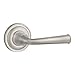 Baldwin PV.FED.TRR Federal Privacy Leverset with Traditional Round Rose, Satin Nickel