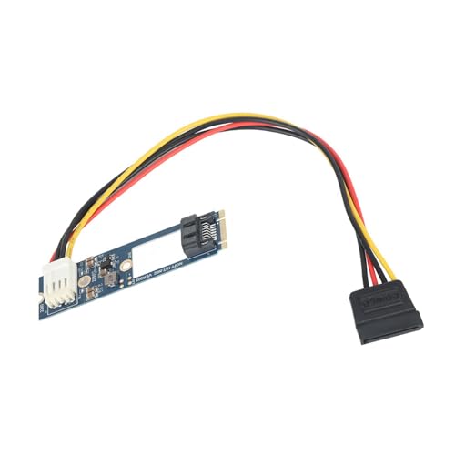 Adaptador M2 NGFF a SATA con cable de energía 4 pines miniatura 4